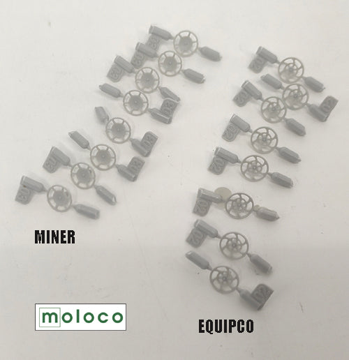 HW-0310 Miner and Equipco handrake wheels (8 each)