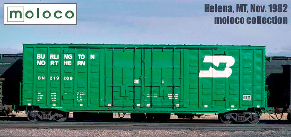 60017-03-04  BN repaint 11-81, ACF 50' Hi-cube Ext. Post Waffle, 8+8 plug door