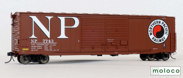 70008 LR 11-1969 NP Brown-Green repaint 8' NP Shad. + 8' NPR Monad, Brainerd built  50' XM 15-0 Double-slider ctd.