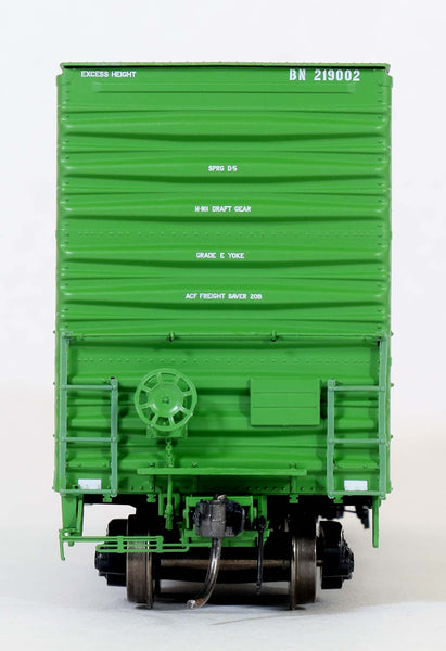 60019-03 to -05  BN Repaint 1983, ACF 50' Ext. Post Waffle, 10-6 Sliding door