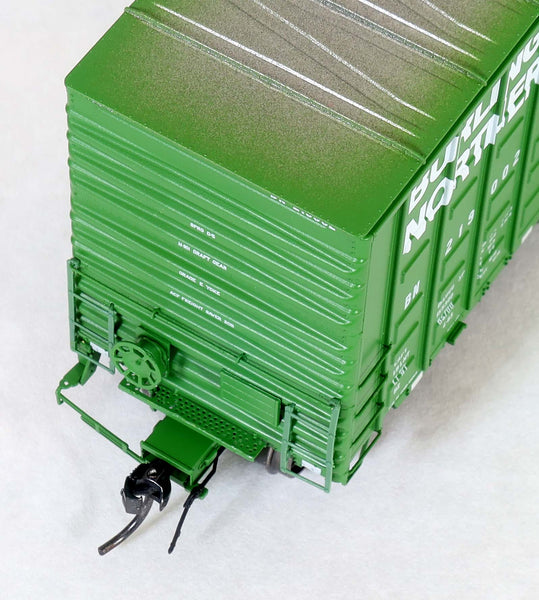 60019-03 to -05  BN Repaint 1983, ACF 50' Ext. Post Waffle, 10-6 Sliding door