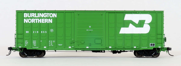 60019-03 to -05  BN Repaint 1983, ACF 50' Ext. Post Waffle, 10-6 Sliding door