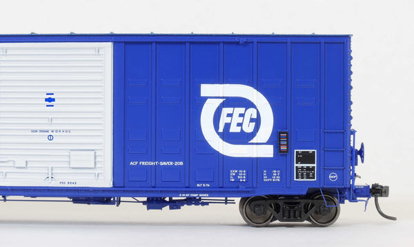 60018  FEC Delivery 5-74, ACF 50' Ext. Post Waffle, 10-6 Sliding door