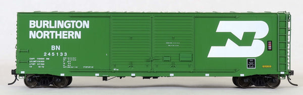 70010 BN 1972 Cascade Green repaint, Brainerd built  50' XM 15-0 Double-slider centered