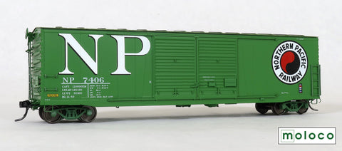 70009 1969 Cascade Green repaint 8' NP Shad. + 8' NPR Monad, Brainerd built  50' XM 15-0 Double-slider centered